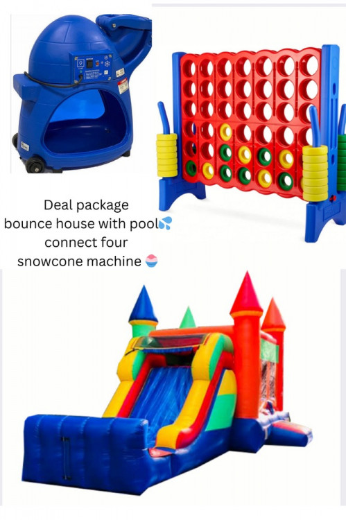 Super castle bounce house water slide combo/ package