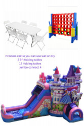 princess castle wet/dry package